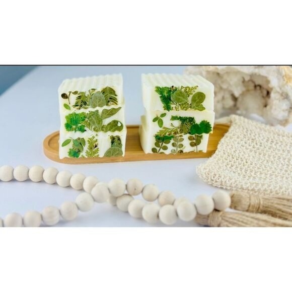 Organic Triple Butter Soap White Citrus Sage 5oz (Great Holiday Gift) - Picture 7 of 7